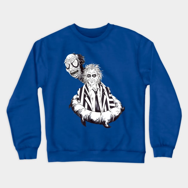 Beetlejuice Crewneck Sweatshirt by MarcoDiLeonardo